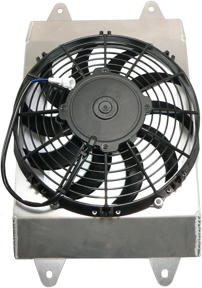 Radiator Cooling Fan Motor Assembly for Yamaha UTV 700 Rhino 2008 2013 N96707