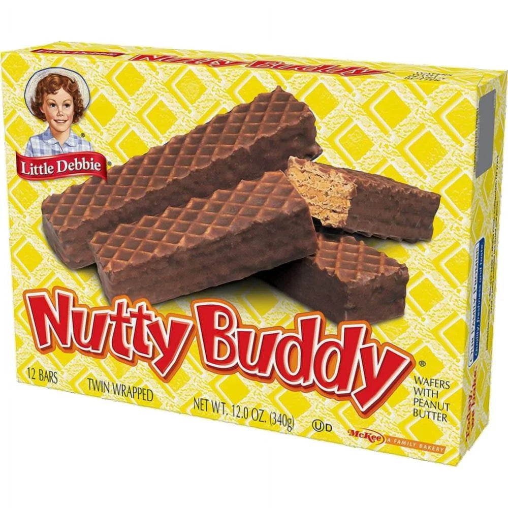 12-Boxes Peanut Butter Wafer Bars K688606