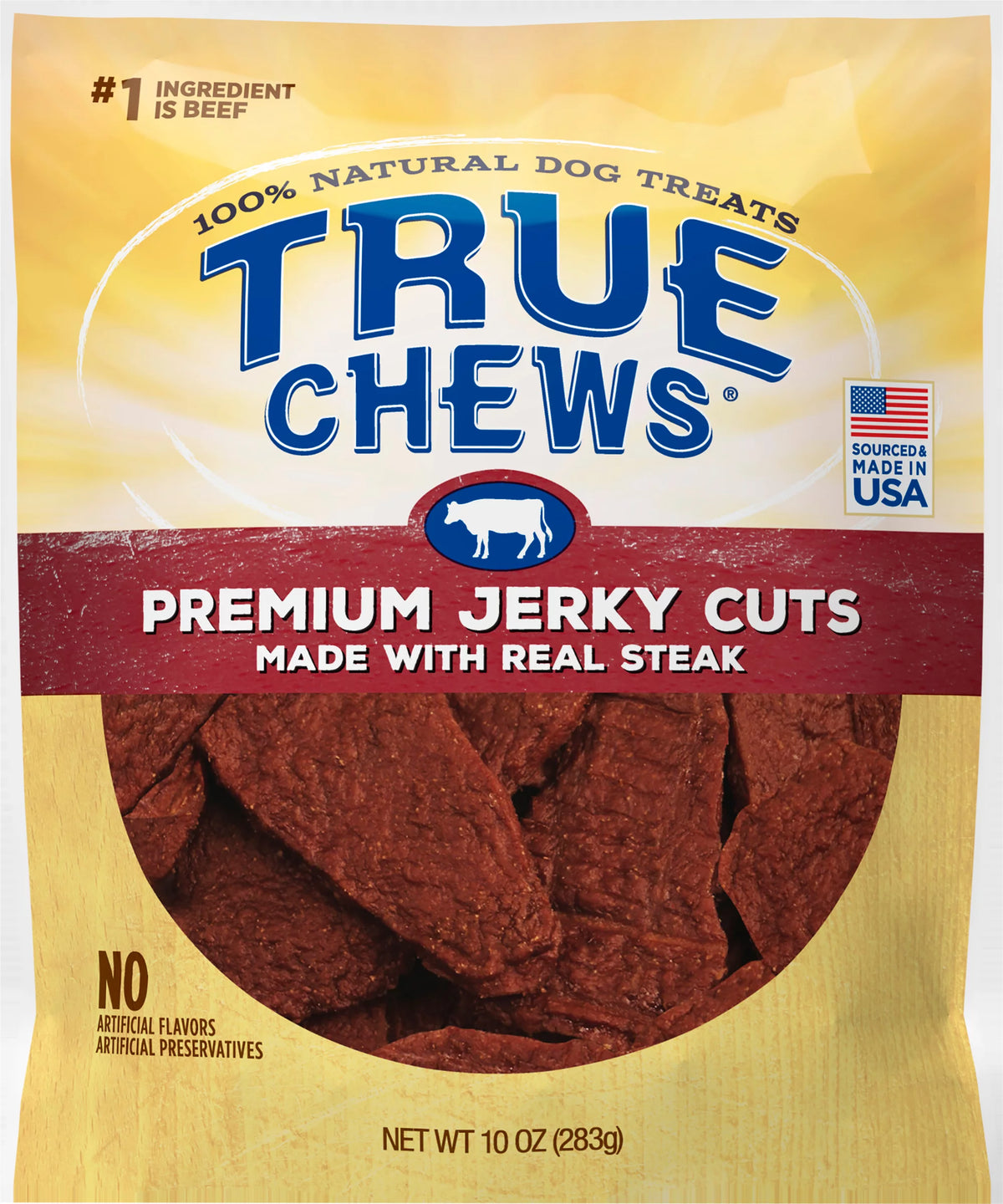 Sirloin Steak Dog Treats 10 Oz Bag F706