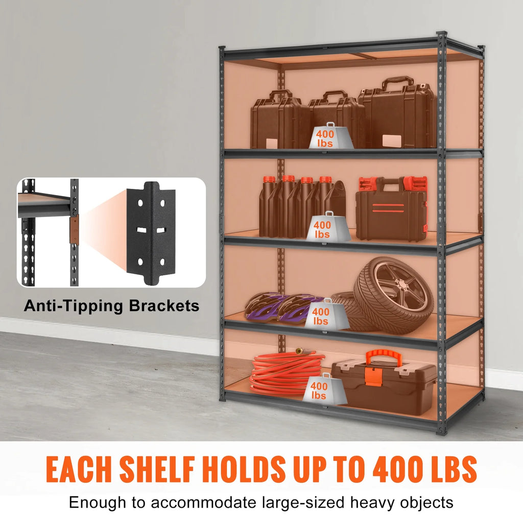 5-Tier Adjustable Storage Shelving Unit X73727