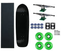 Black 33" Skateboard Complete with Trucks and Wheels D221224