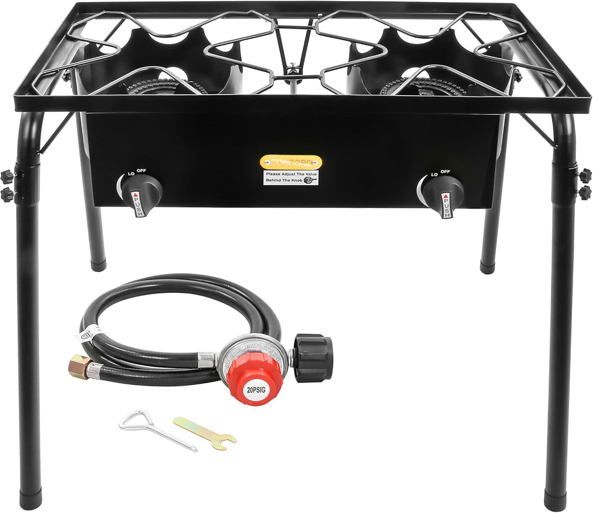 Double Propane Burner Camping Stove G363