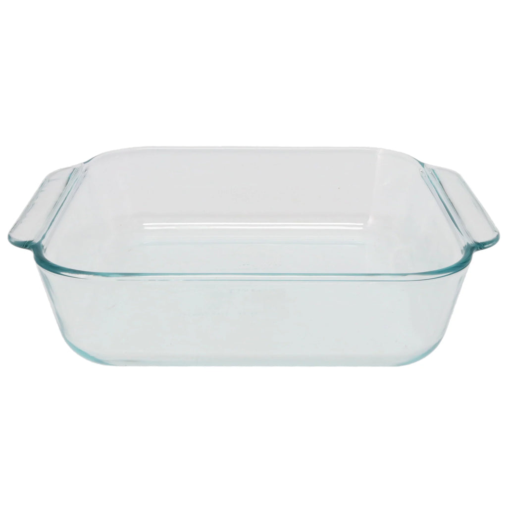 2-Quart Square Clear Glass Casserole Baking Dish J2544