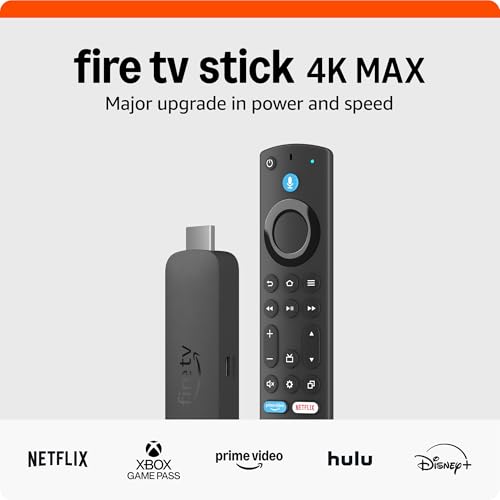 Fire TV Stick 4K Max streaming device supports Wi-Fi 6E E969