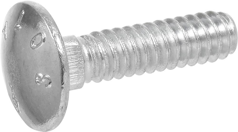 1/2-in x 2-1/2-in Zinc-Plated Coarse Thread Carriage Bolt H629