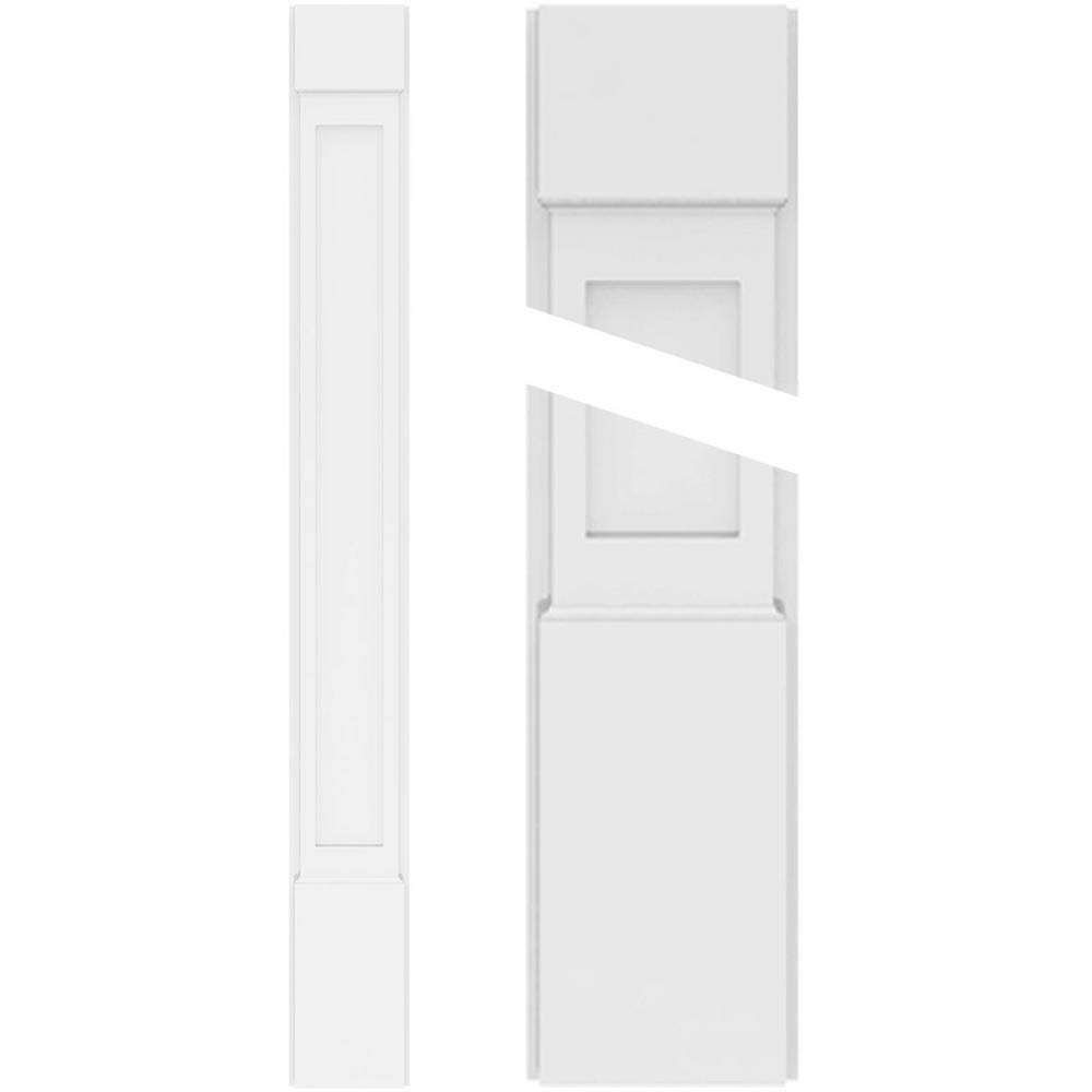 PVC Pilaster with Capital & Base (Pair) B260