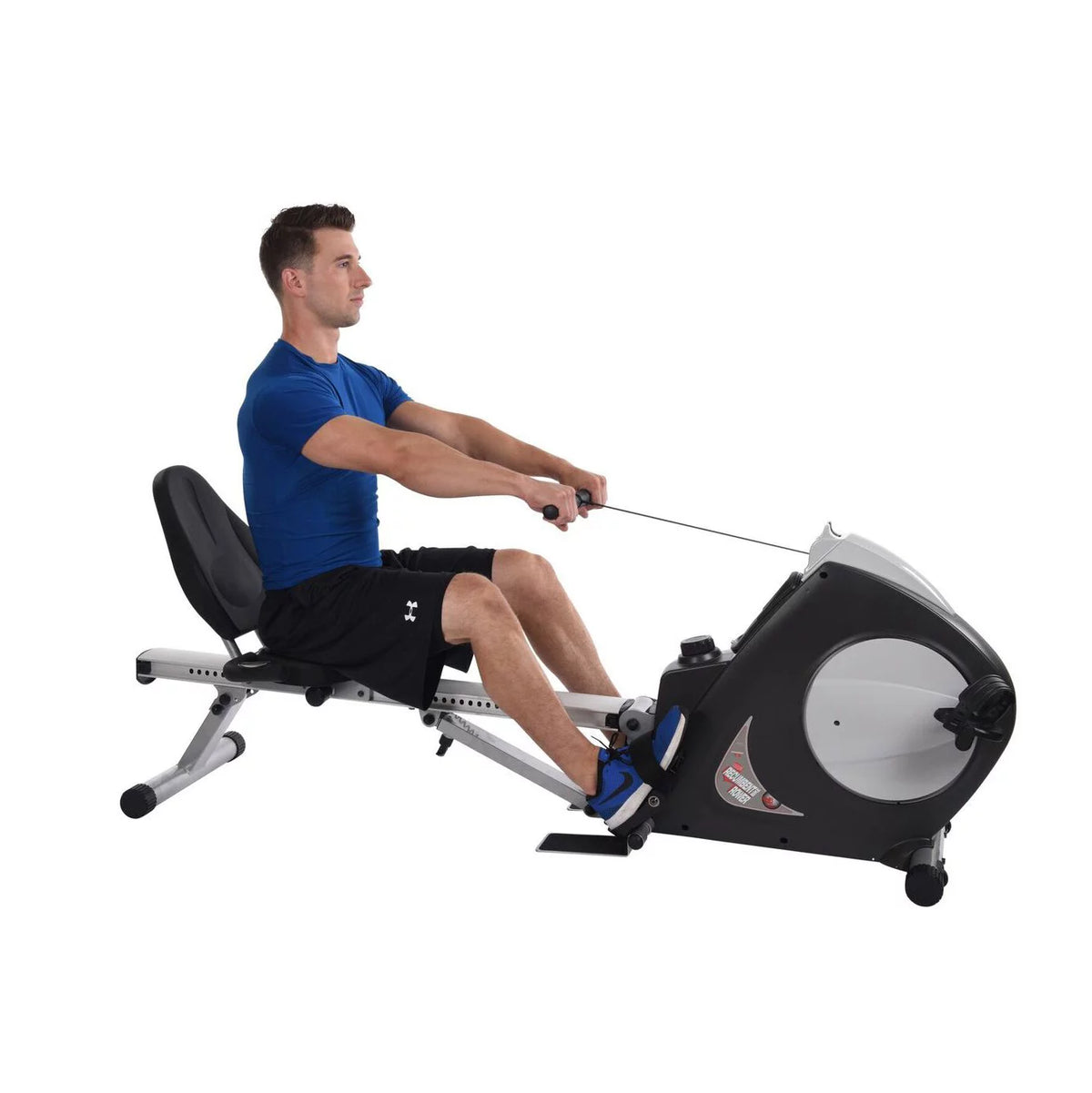 2 in 1 Recumbent Exercise Bike and Rower Machine J97835