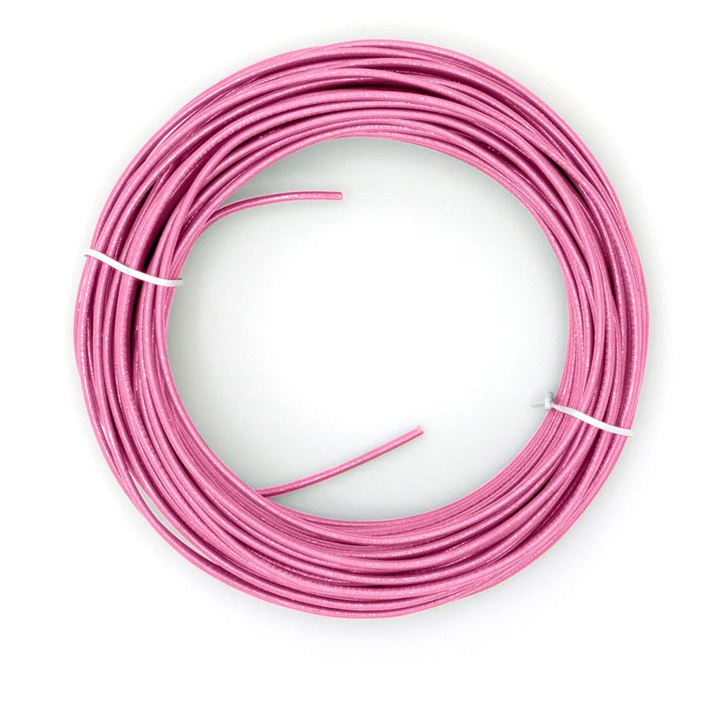100 Feet Insulated Solid Copper THHN / THWN Wire 12 AWG Pink F539150