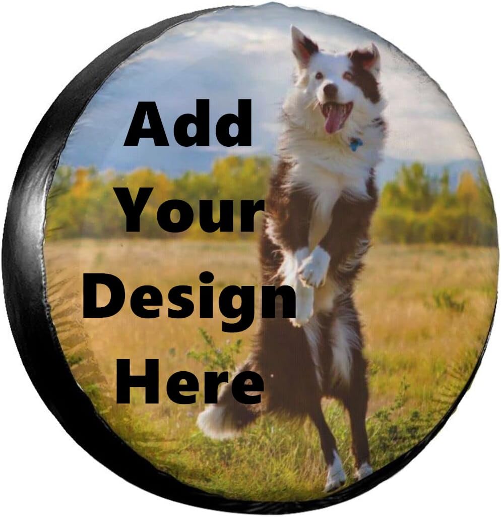 Custom Spare Tire Covers Universal Car Truck SUV Pack of 2 J49443
