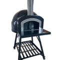Black Wood Fired Outdoor Pizza Oven O91038