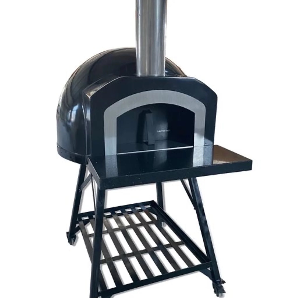 Black Wood Fired Outdoor Pizza Oven O91038