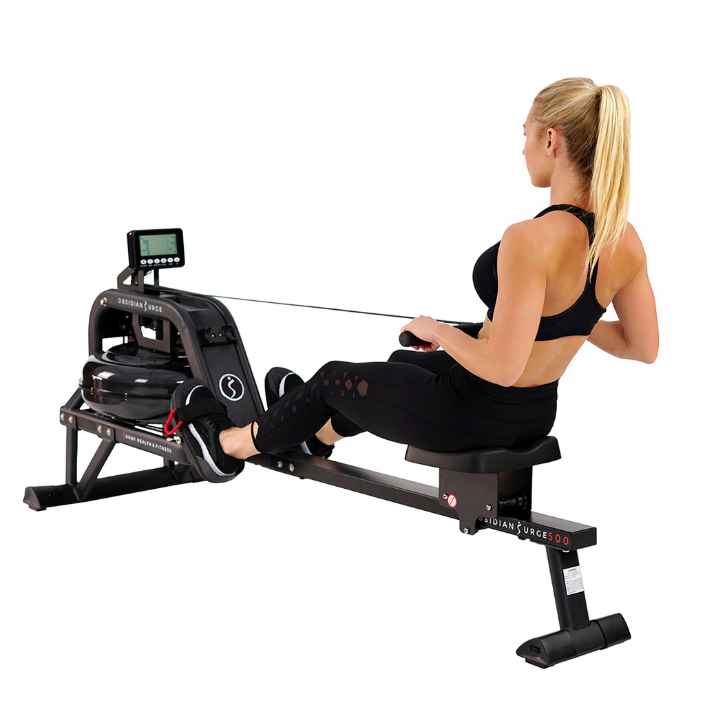 Water Rowing Machine with LCD Monitor U693