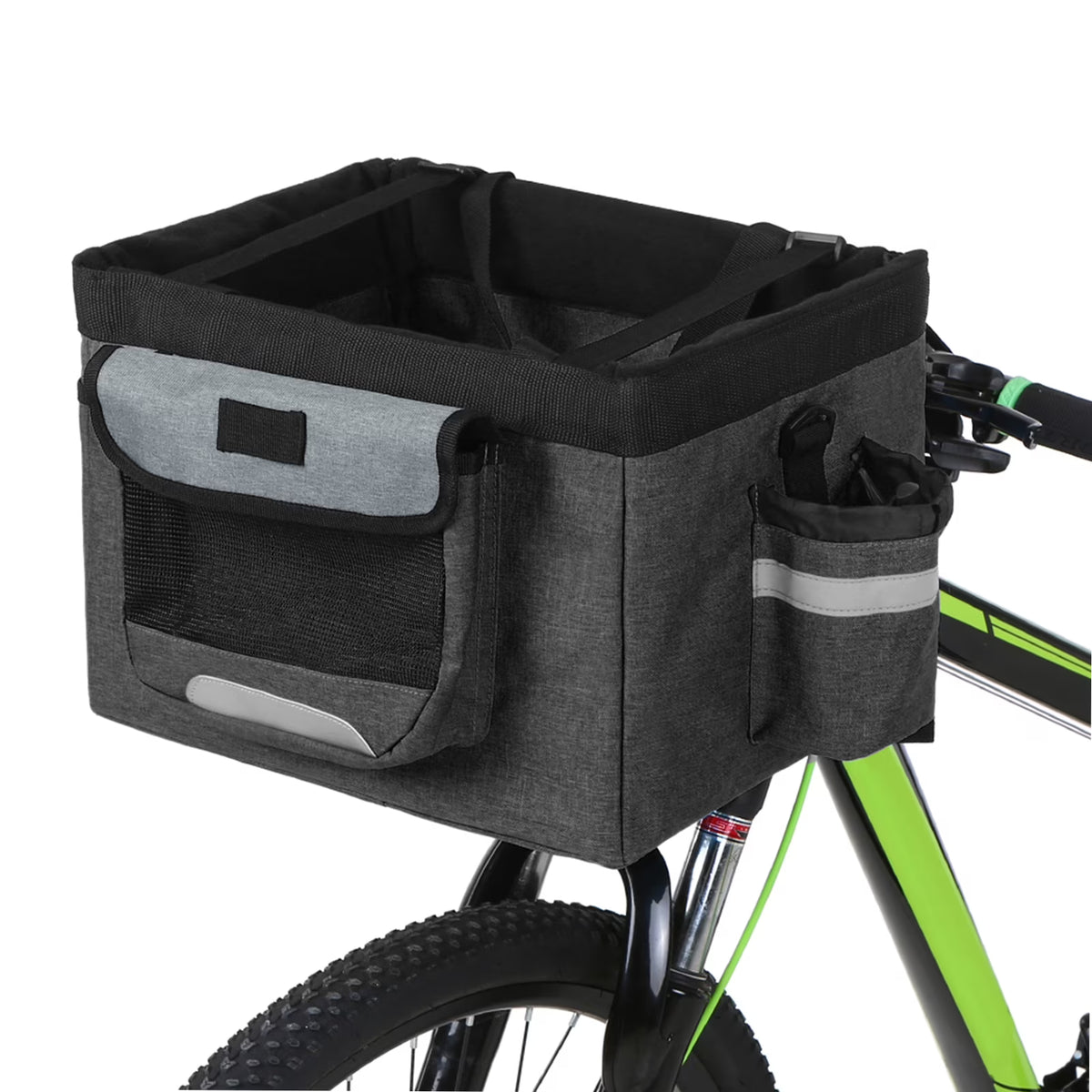 Foldable Bike Basket Dog Cat Carrier Camping Tote Bag S976