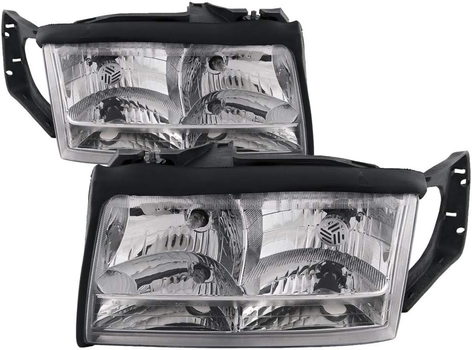 For 1997-1999 Cadillac Deville Headlight Driver and Passenger Side Bulbs Included H1080