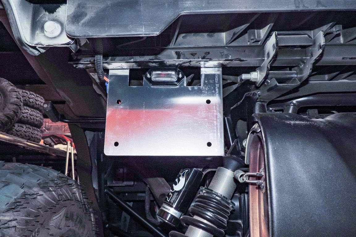 Polaris General LED Lighted License Plate Frame Mount Pack of 2 L661