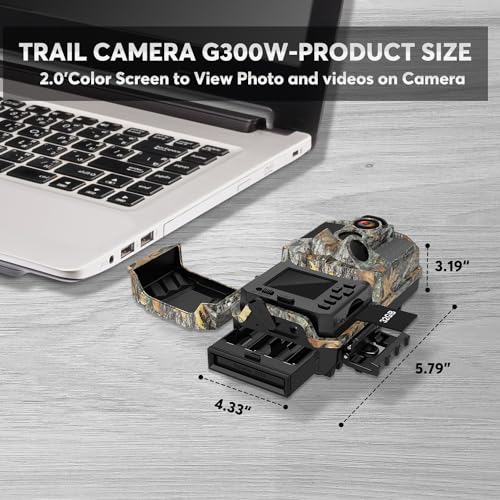 30MP 1920P HD 3 Pack Trail Camera with SD Cards Z266612