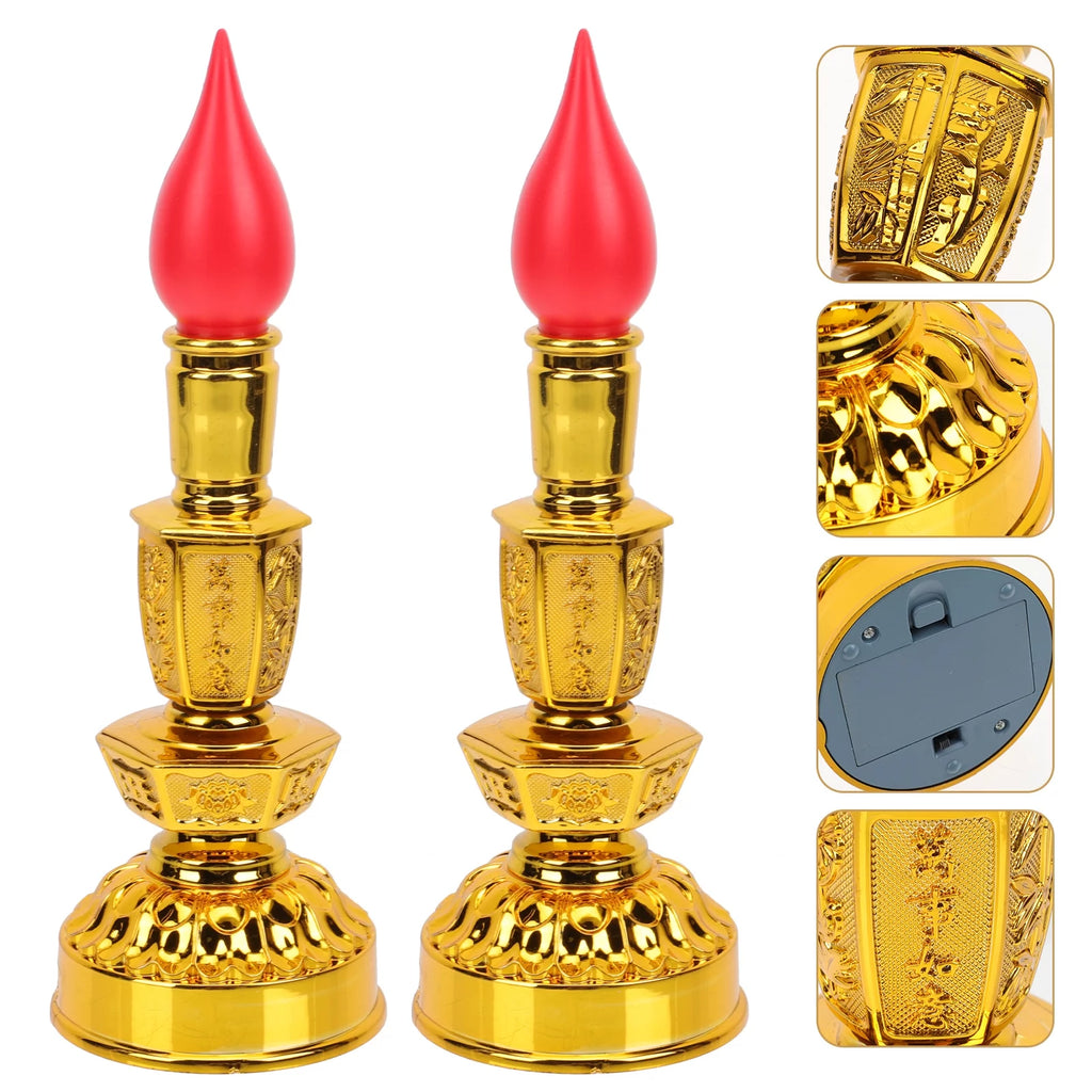 Red Flameless LED Candles A603