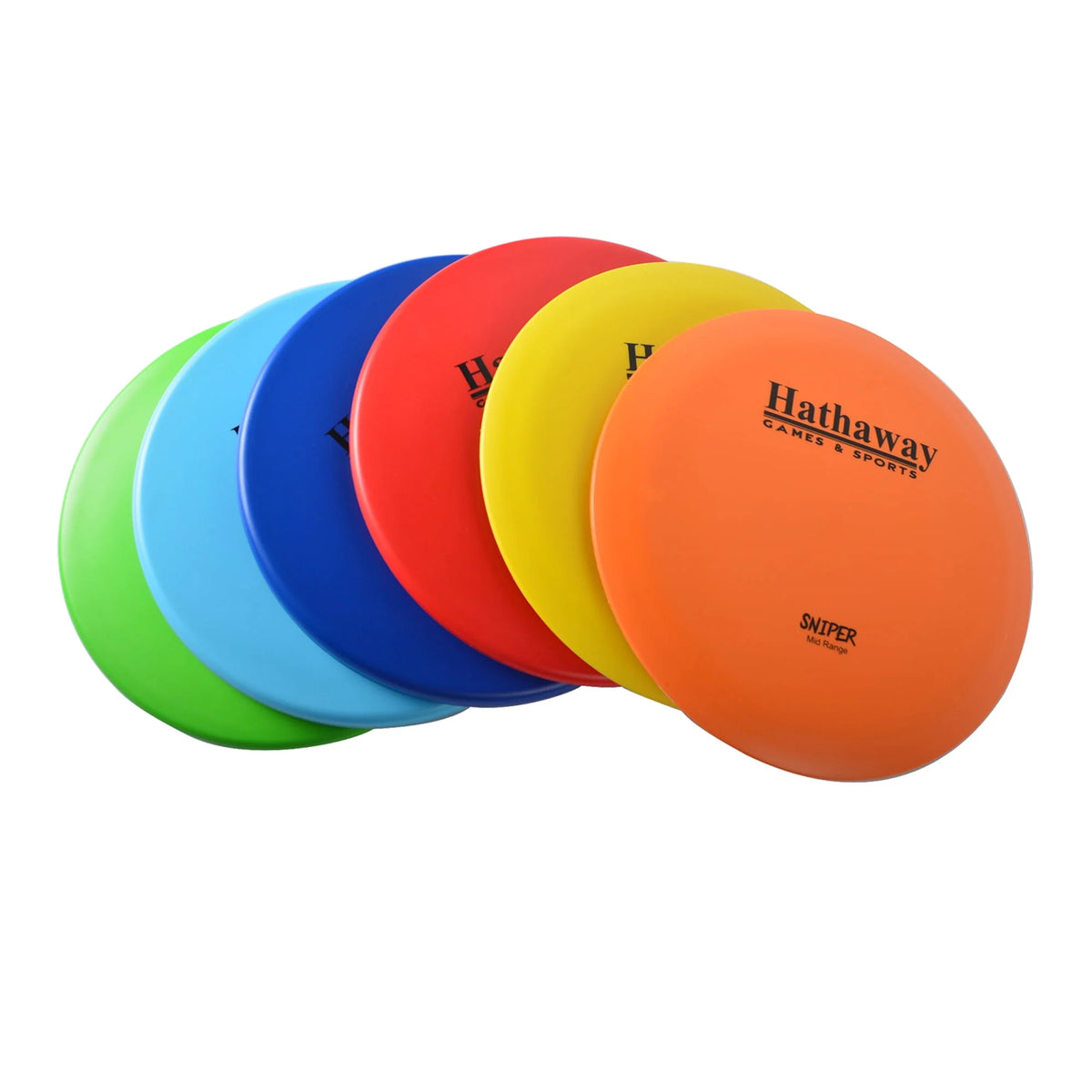 Disc Golf Starter Set with 6 Discs and Case W683824