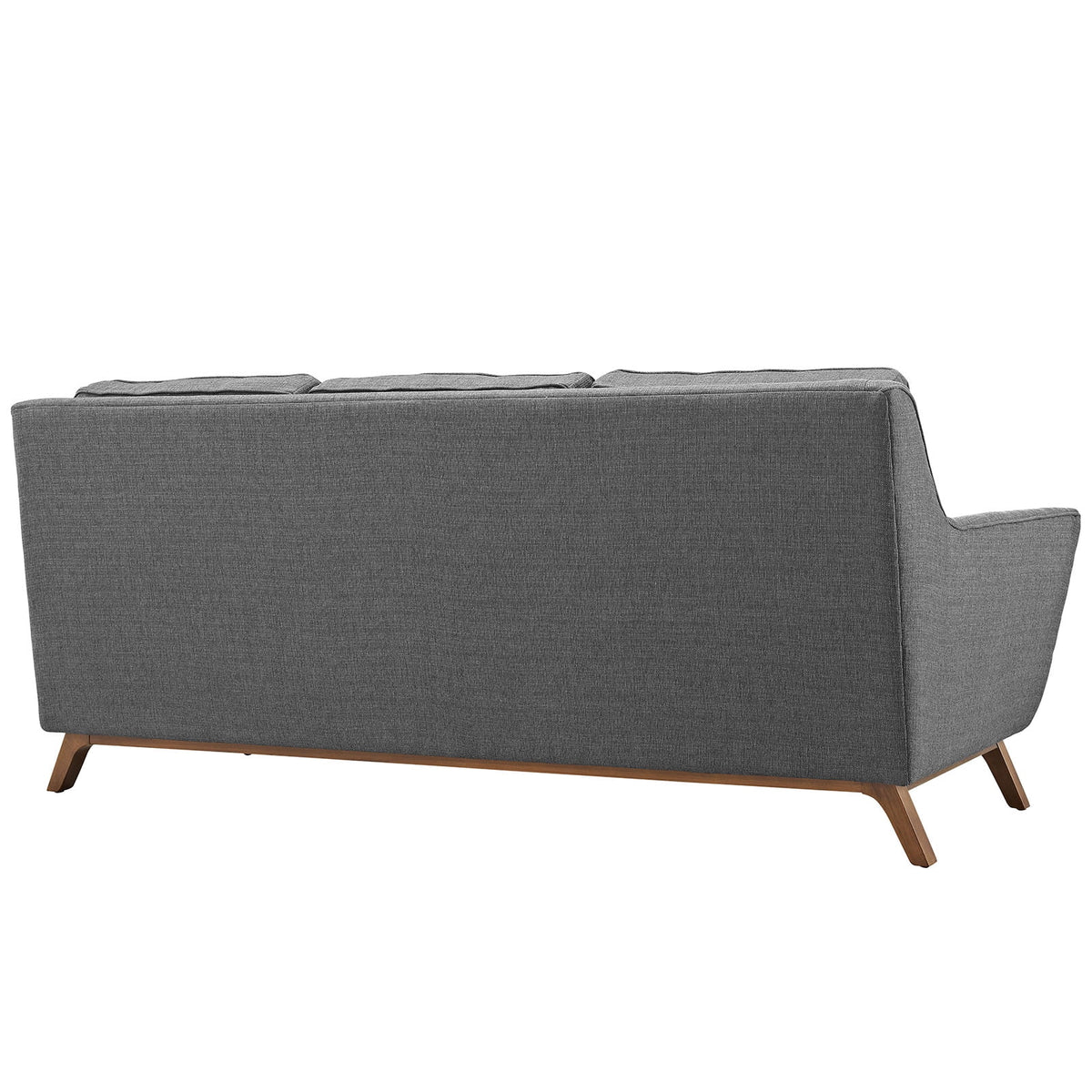 Grey Fabric Sofa and Armchairs Set Q915419
