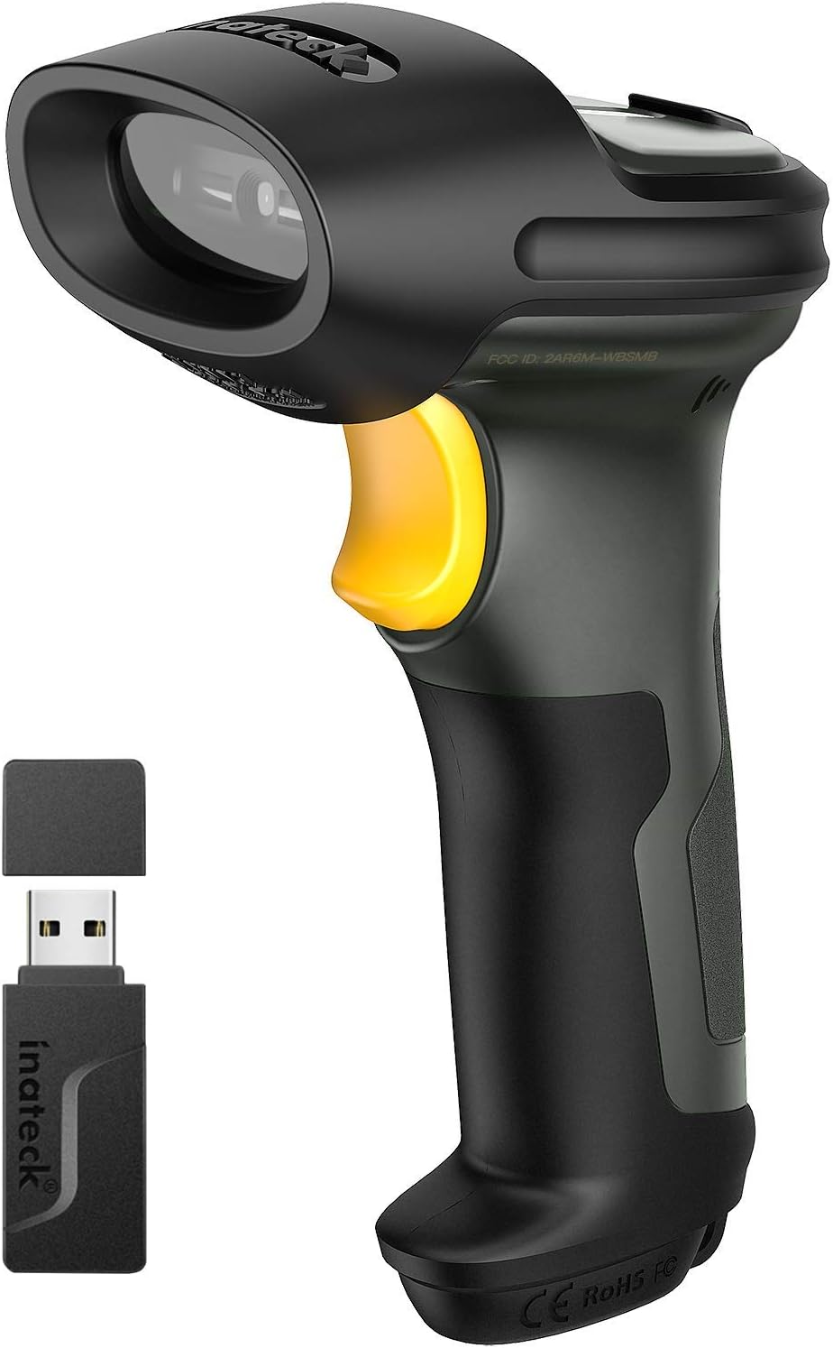 Wireless Barcode Scanner with Bluetooth Adapter D111