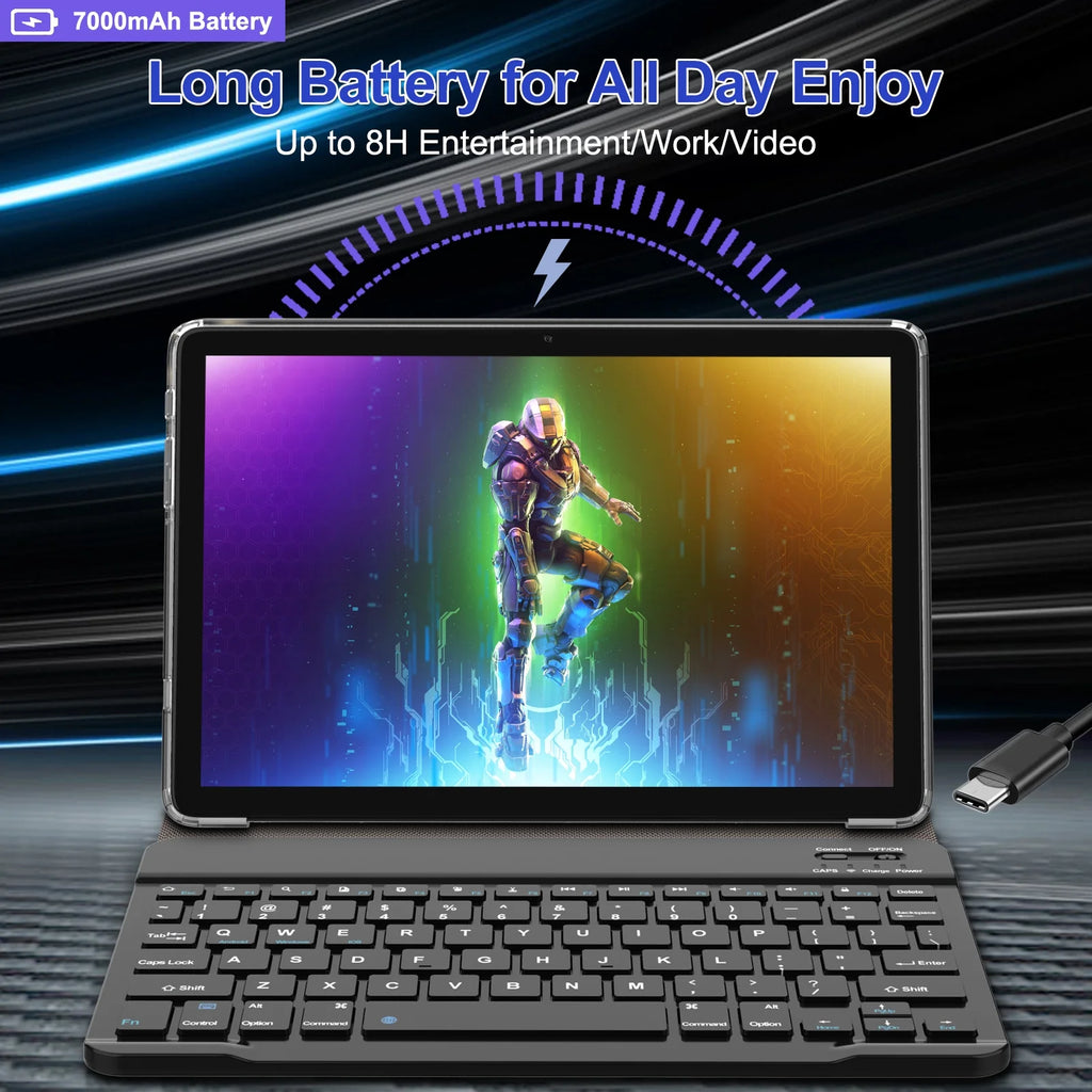 10 inch Octa-Core Tablet with Keyboard G228324