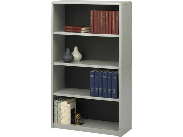 4 Shelf Steel Bookcase D457330
