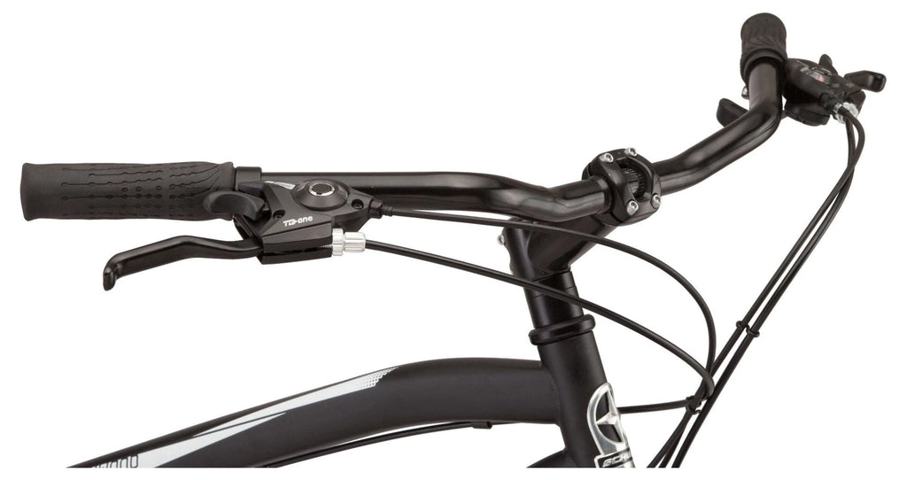 Black 21 Speed Hybrid Bike S494
