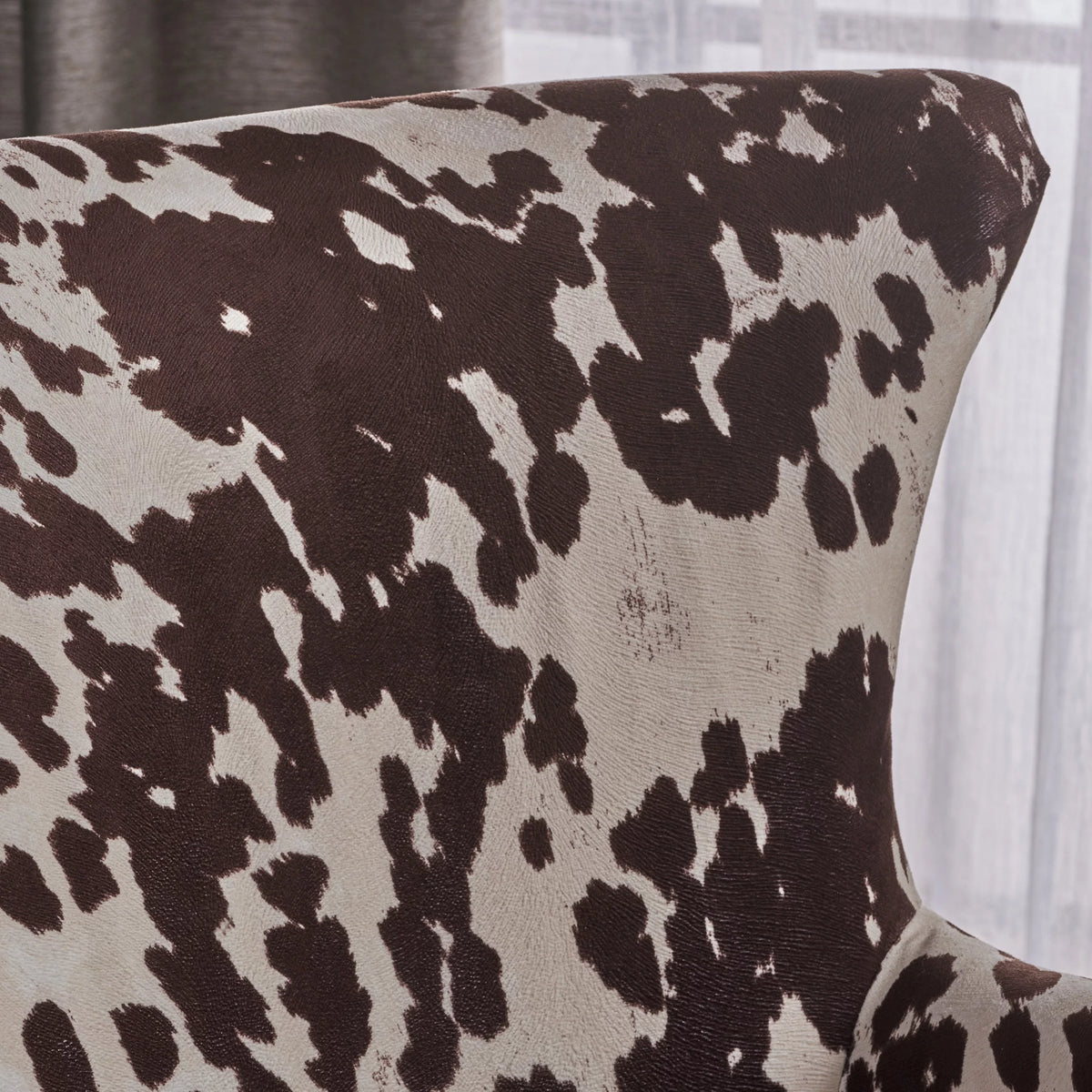 Milk Cow Velvet Club Chair S147218