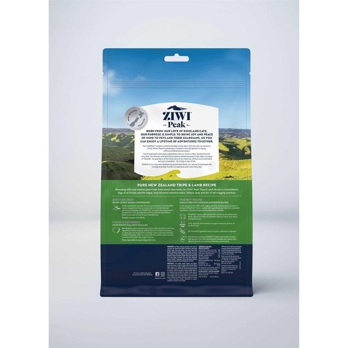 Air-Dried Tripe & Lamb Dog Food N616421