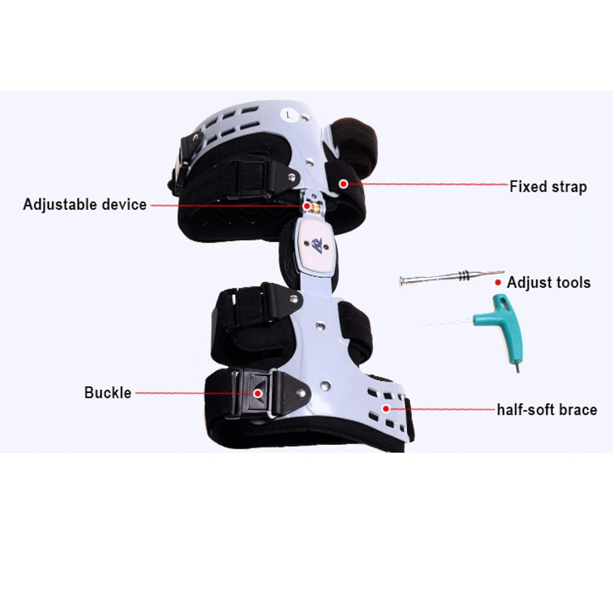 Gray OA Unloader Knee Brace R878444