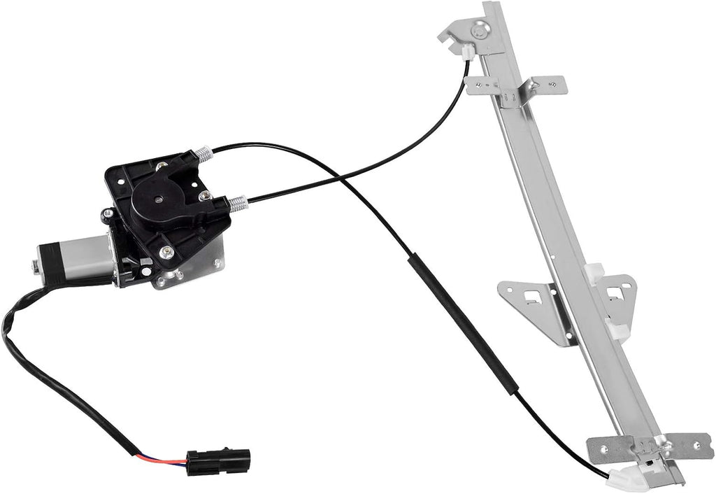 Front Right Power Window Regulator with Motor Assembly Compatible for 1998-2003 Dodge Durango, 2000-2004 Dodge Dakota Crew Cab Pickup Pack of 2 U28104