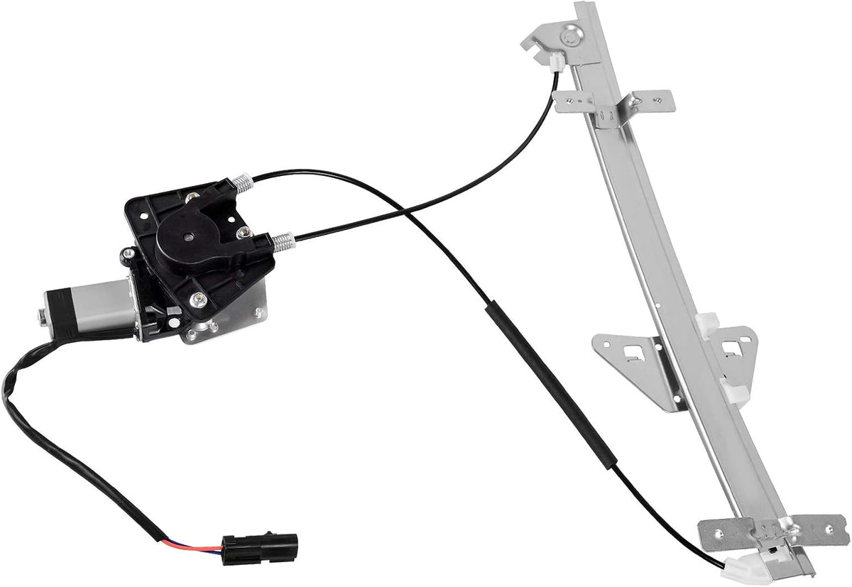 Front Right Power Window Regulator with Motor Assembly Compatible for 1998-2003 Dodge Durango, 2000-2004 Dodge Dakota Crew Cab Pickup Pack of 2 U28104
