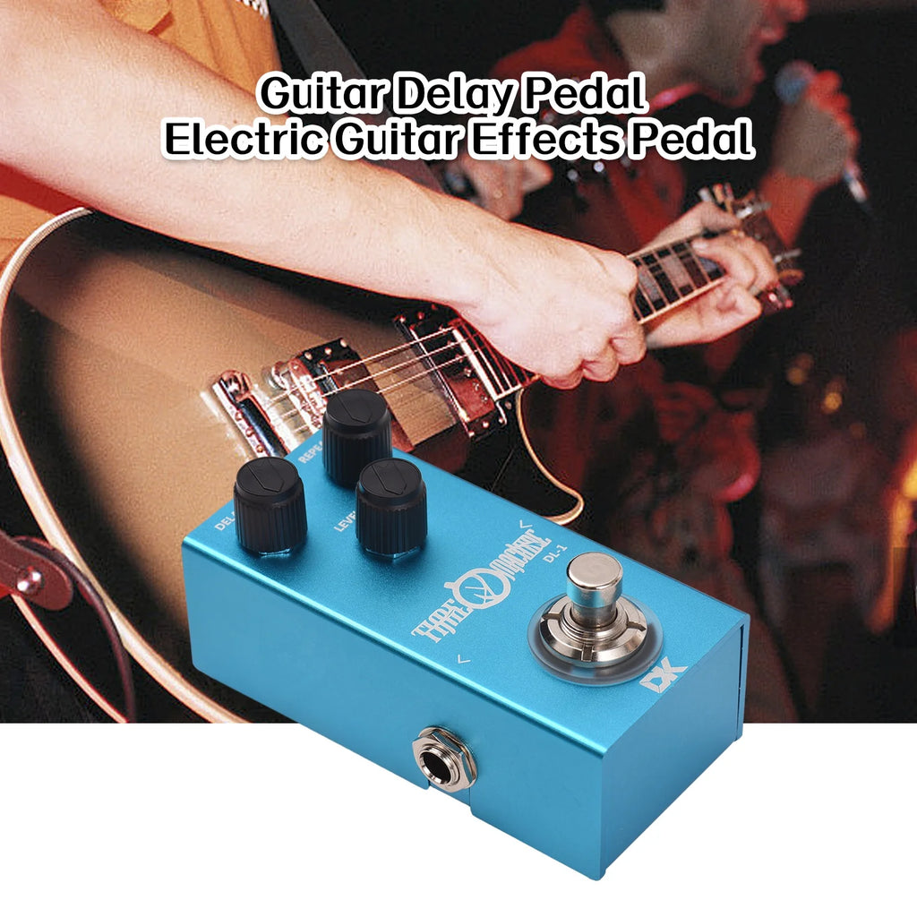 Delay Pedal Electric Guitar Effects Pedal True Bypass Metal Shell O693