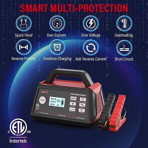 12V Fully Automatic Smart Battery Charger J8242