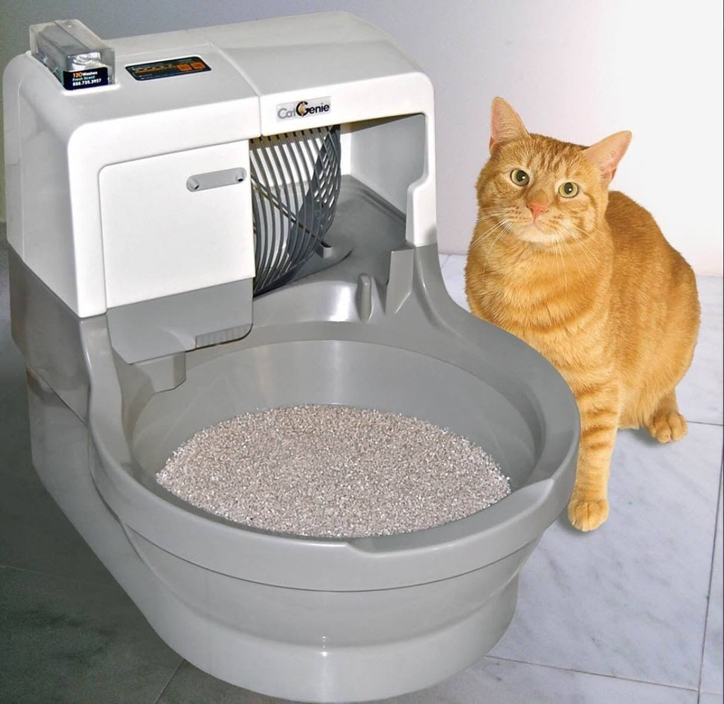 Self Washing Flushing Cat Box Y776