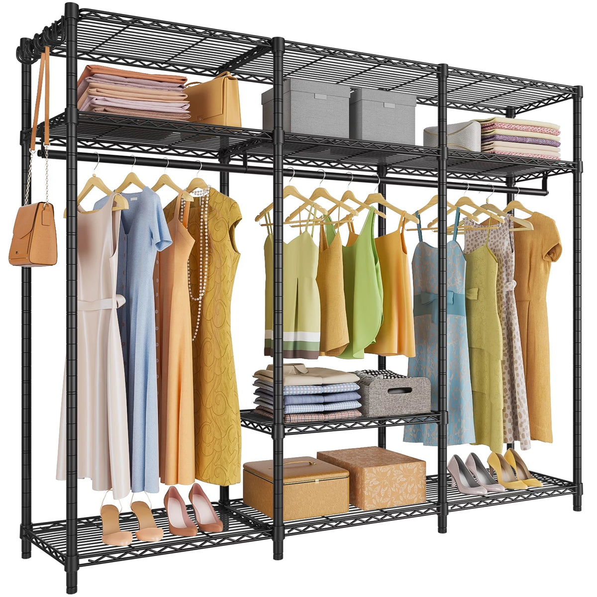 Heavy Duty Metal Garment Rack M1480