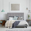 Queen Tufted Bed Frame B217