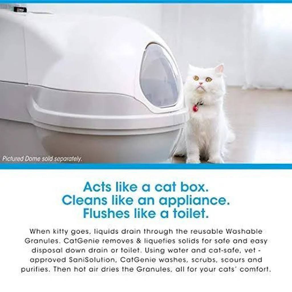 Self Washing Flushing Cat Box Y776