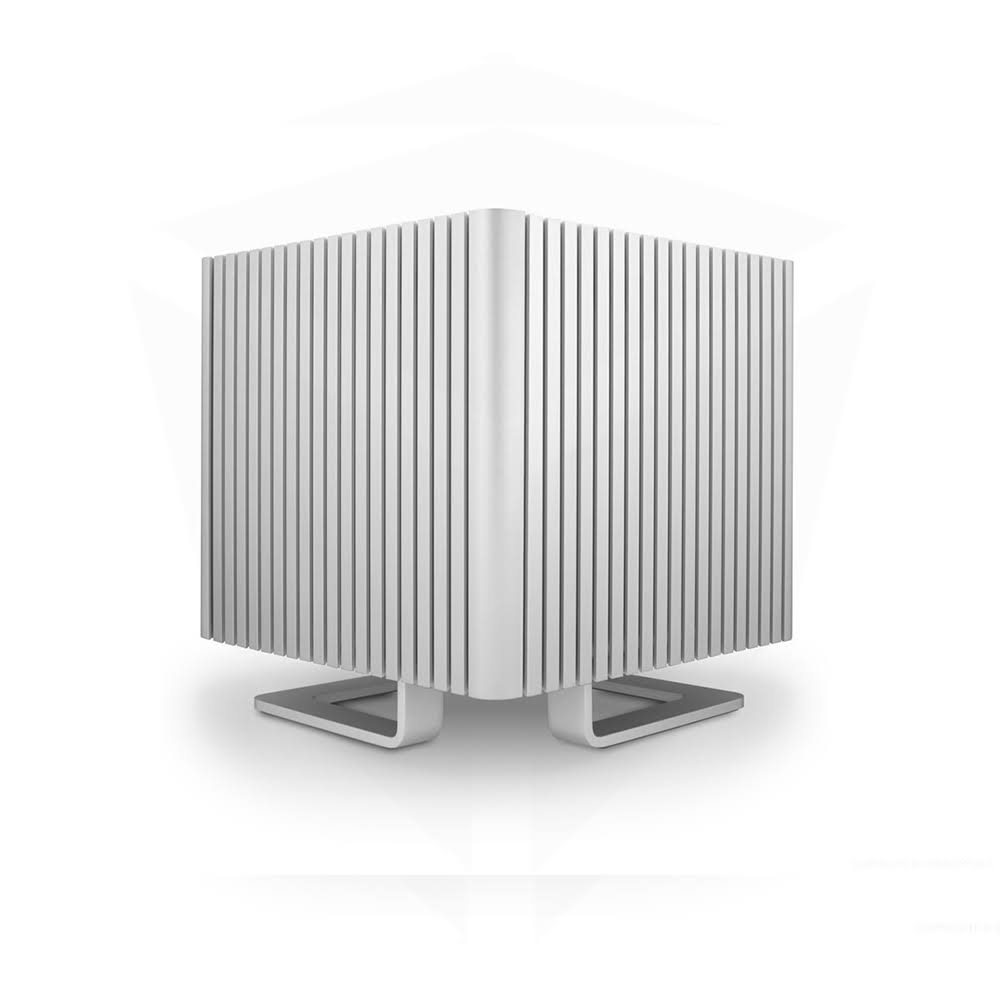 Silver Fanless Aluminium ITX Chassis Q2008