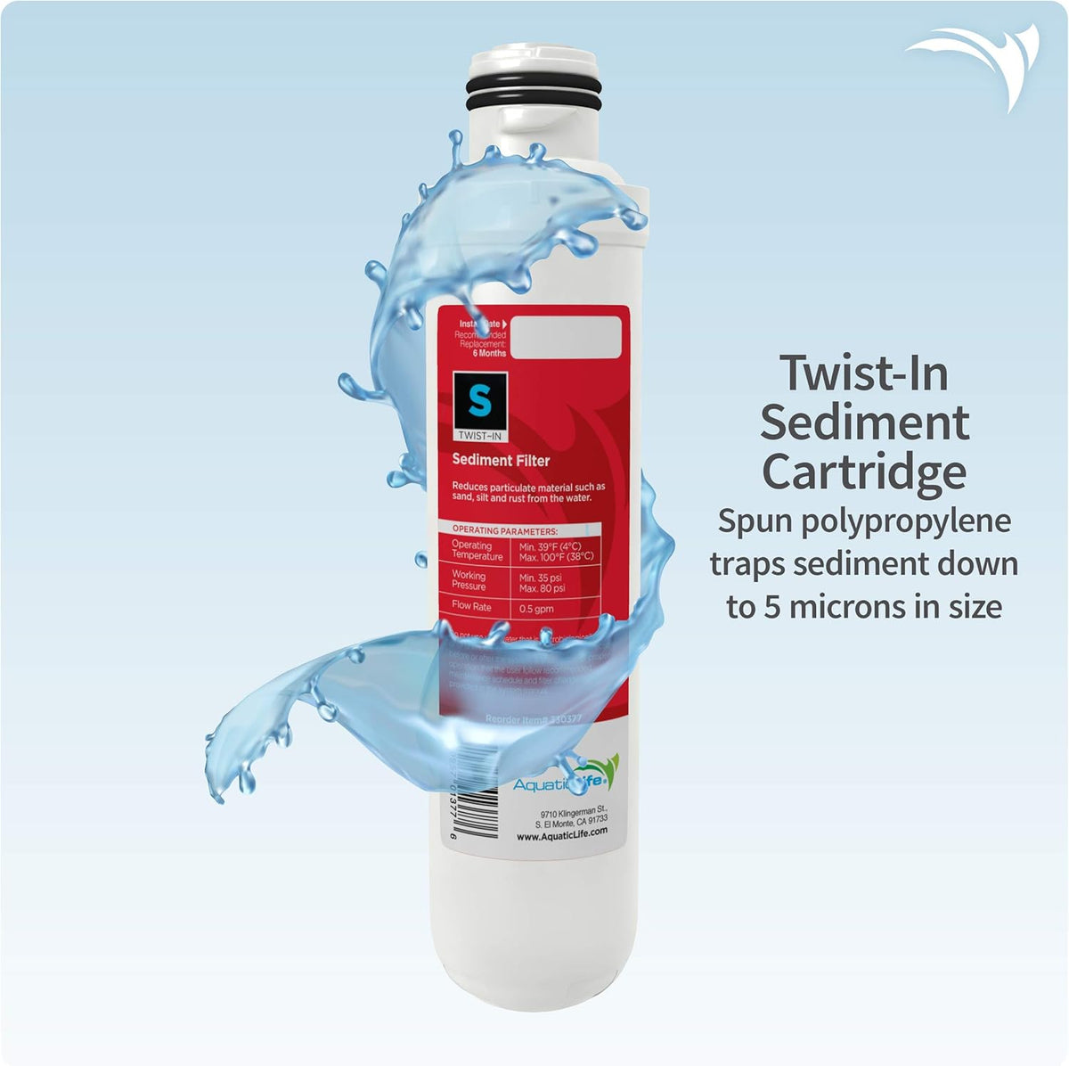 Sediment Carbon Block Deionization Filter Cartridges V80094