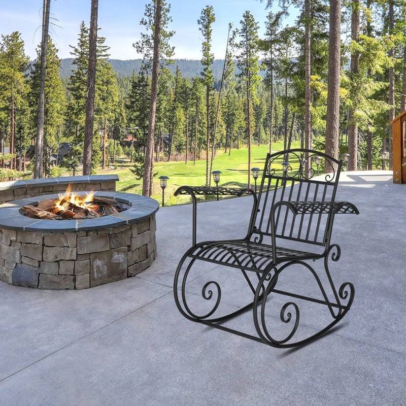Iron Rocking Chair L3152
