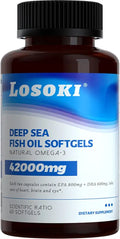 Fish Oil 1000 mg EPA & DHA Omega-3 Softgel 60 ct T8534