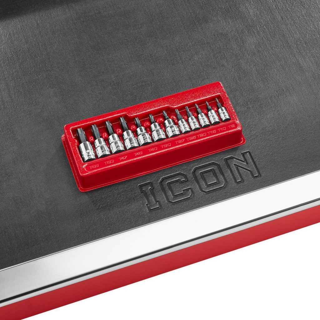 1/4 in. 3/8 in. Drive TORX Bit Socket Set, 12-Piece R52758