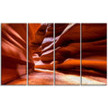 4 Piece Photographic Print on Wrapped Canvas Set B6342