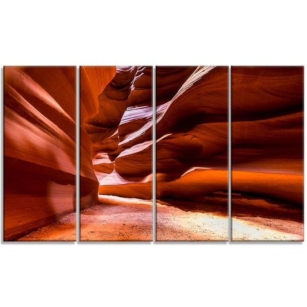 4 Piece Photographic Print on Wrapped Canvas Set B6342