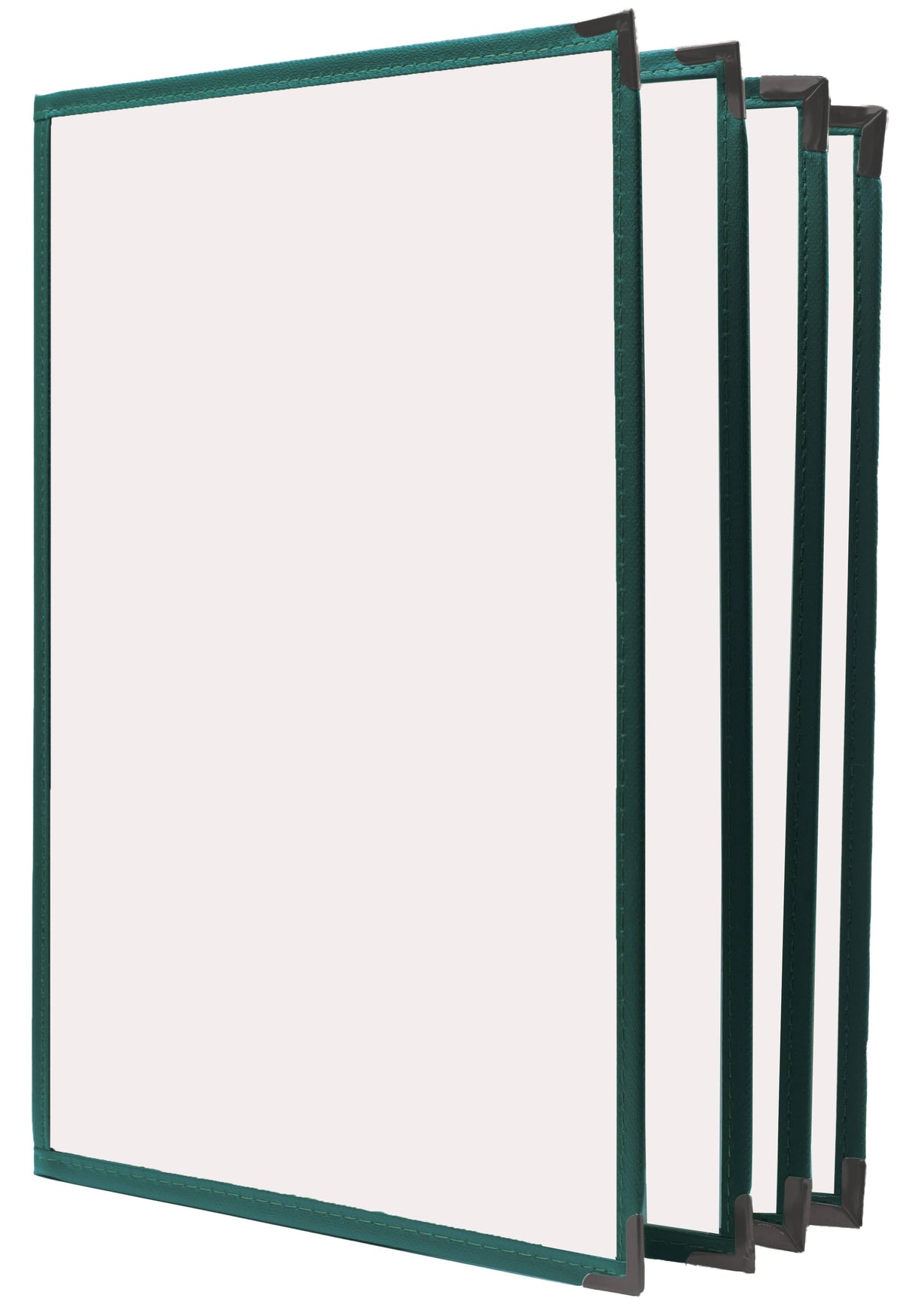 8½x11 Green Cafe Menu Cover B688