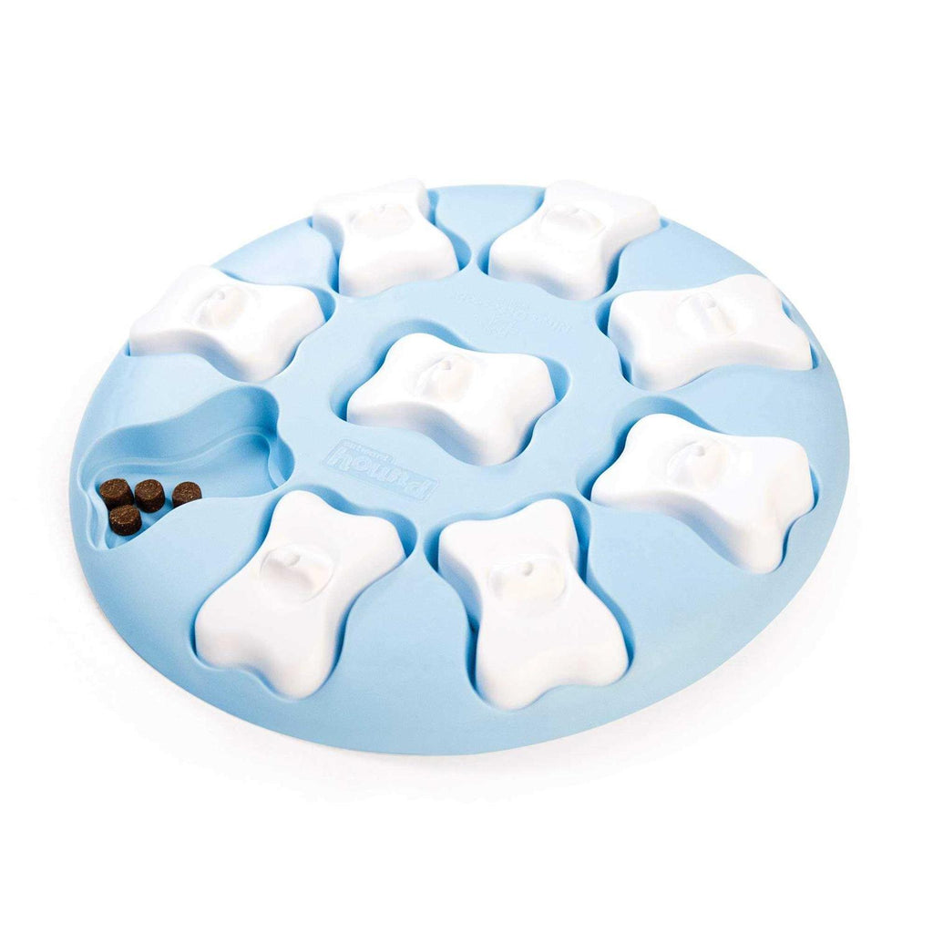 Blue Interactive Treat Puzzle Dog Toy Z323