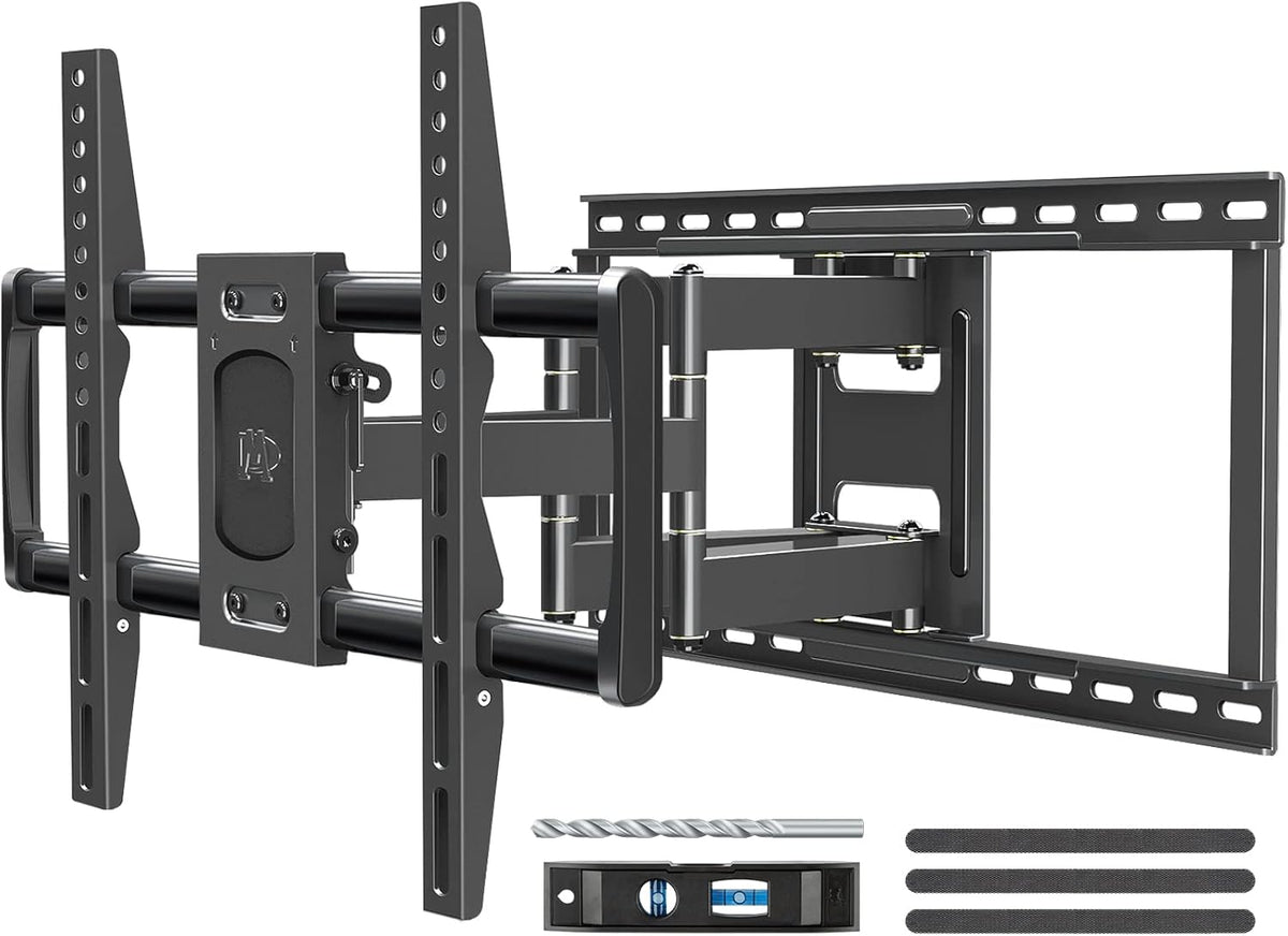 Full Motion TV Wall Mount Bracket for 42-75 Inch TVs, Max VESA 600x400mm, 132 lbs D4368