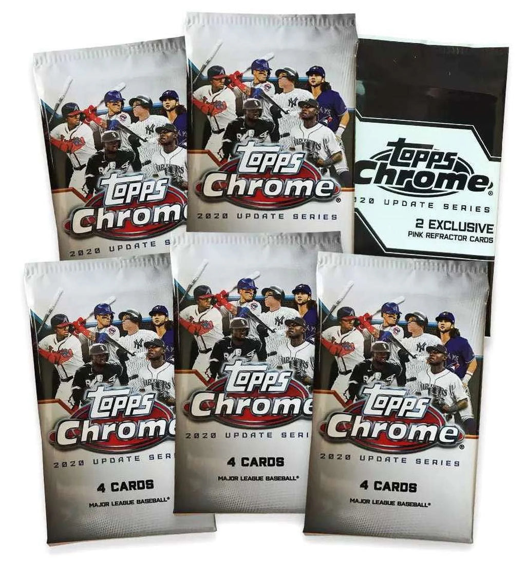 2020 Chrome Update Trading Card Hanger Box (22 Cards) C5214