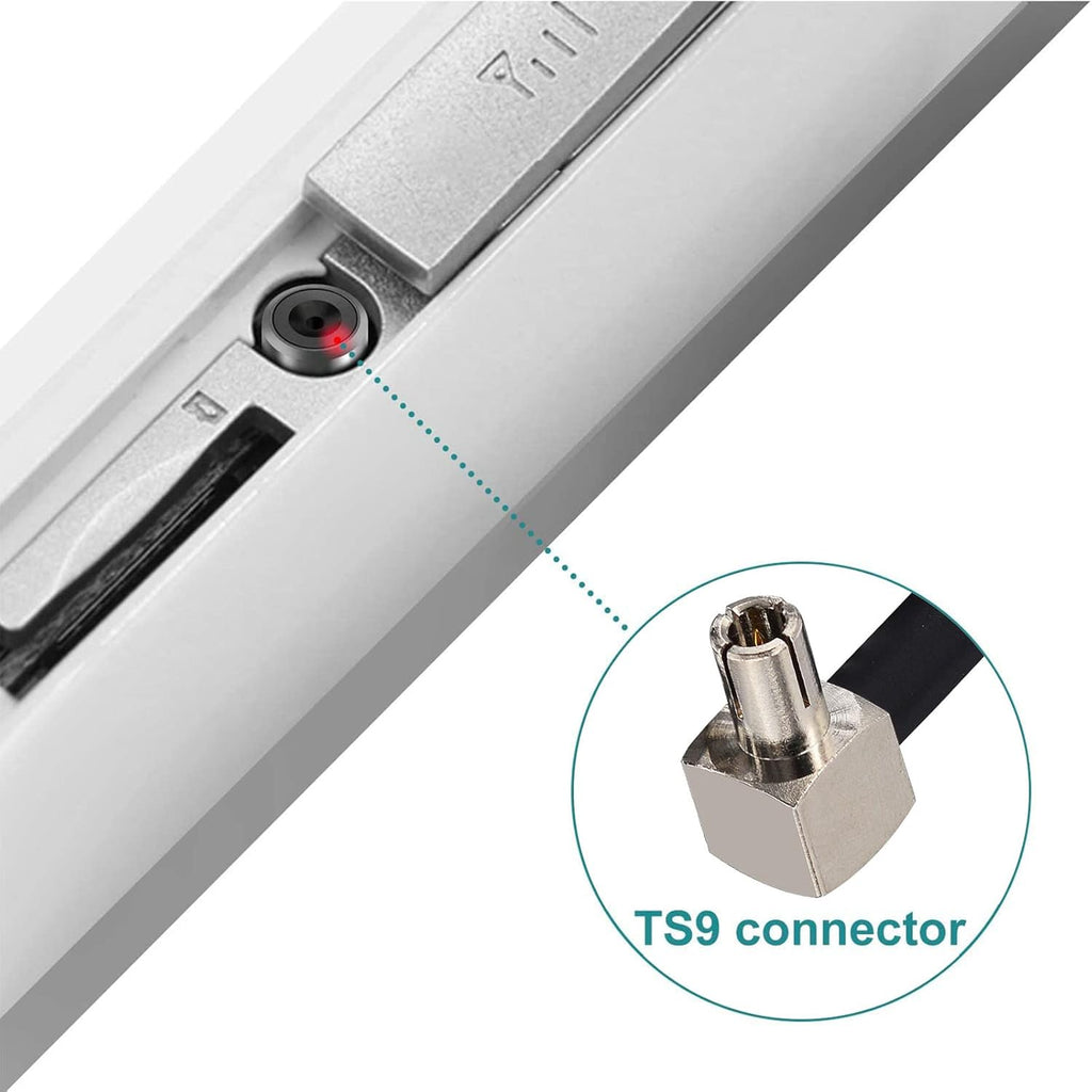 4G LTE Router Antenna TS9 to SMA Female 90 Degree Coaxial Splitter Cable RG316 6 inch J3549